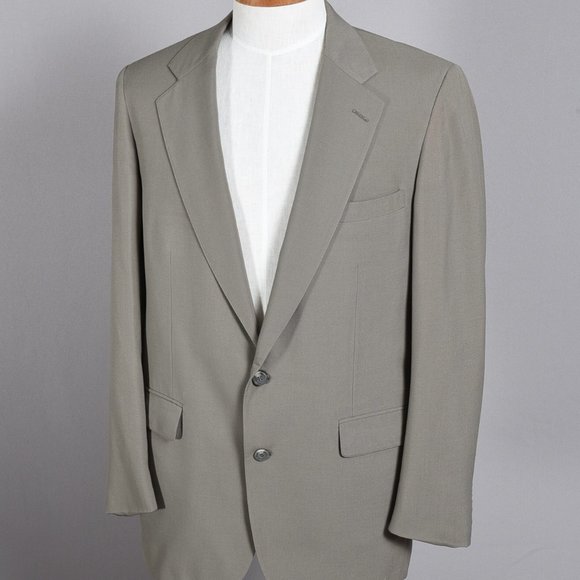 Cricketeer Men's Dayton Hudson Coat Blazer Gray Rayon Blend 43R - Picture 2 of 10